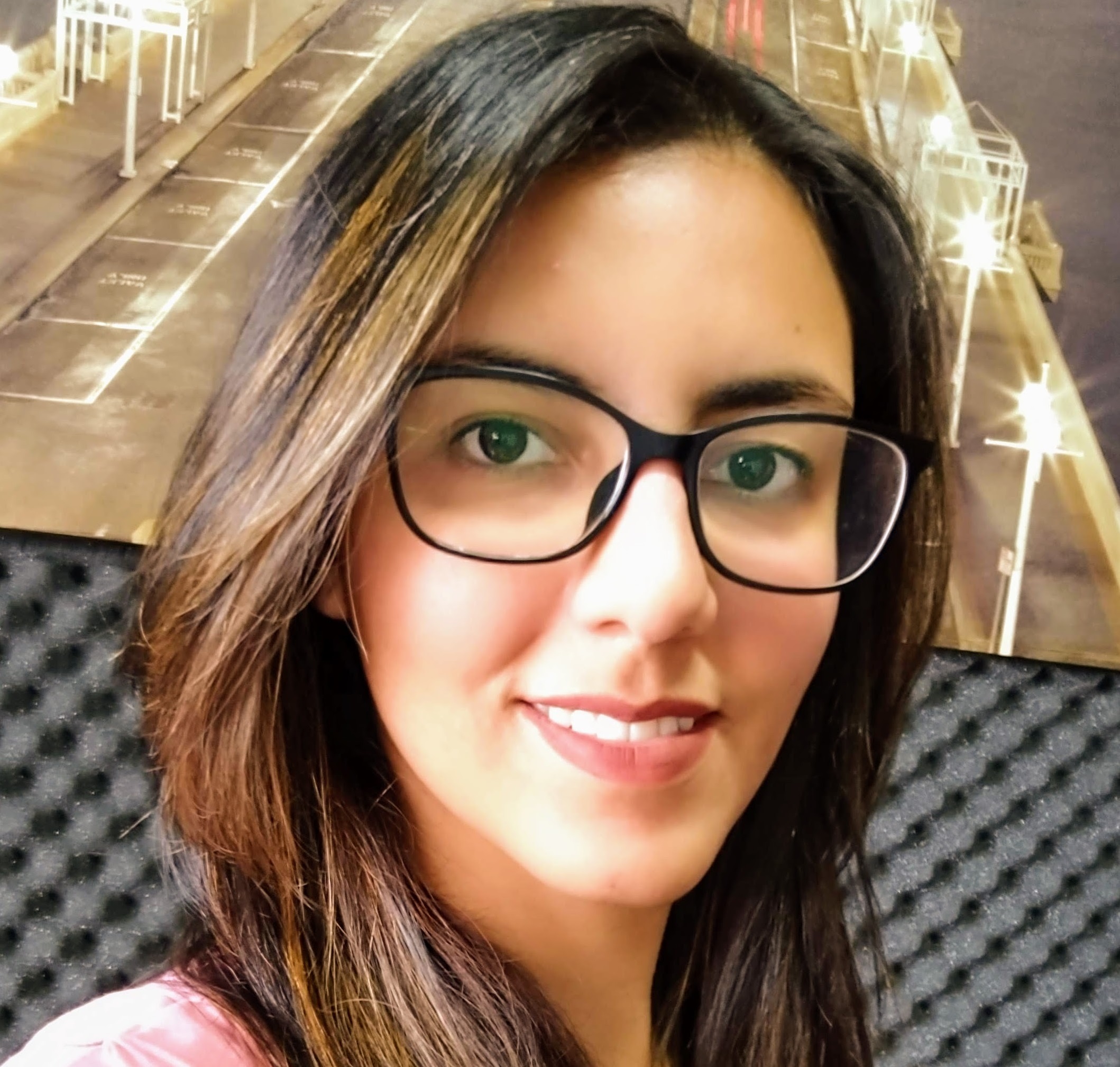 Foto da instrutora